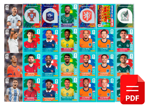 Álbum Copa 2026 completo